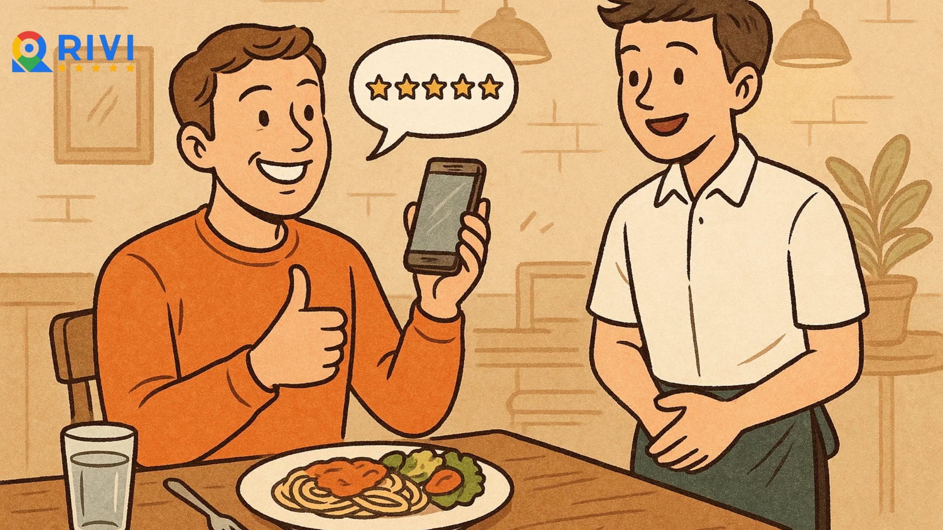 Encourage customers to rate your business 5 stars on Google Maps after using your service